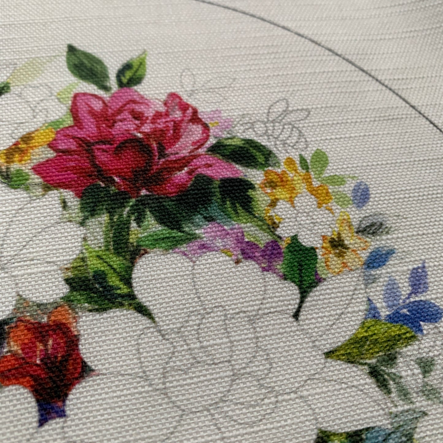 PRE ORDER** Bold and beautiful fabric panel.